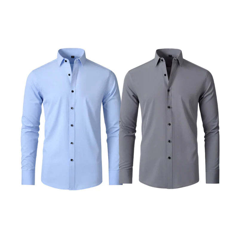 [COMPRÁ 1 Y LLEVATE 2] Camisa Executive Platinum + Reloj de Regalo