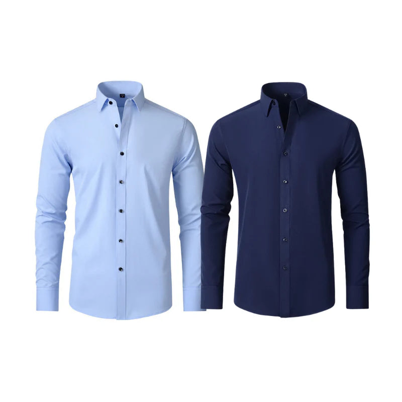 [COMPRÁ 1 Y LLEVATE 2] Camisa Executive Platinum + Reloj de Regalo