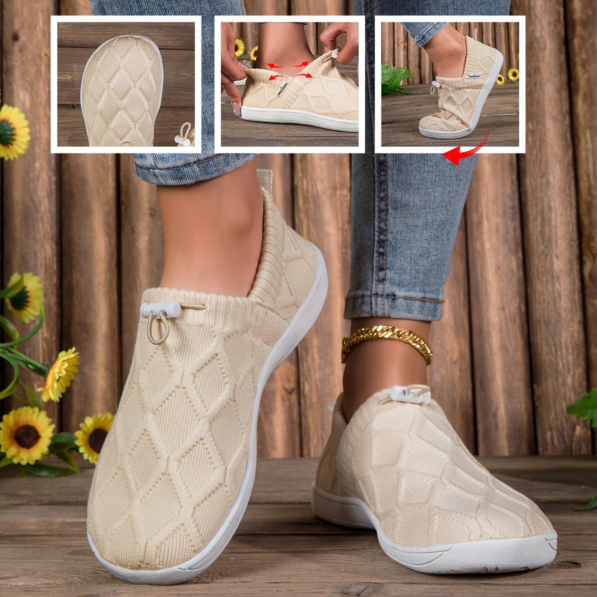 Tenis Comfort Textura Diamante — Edición Limitada 54% OFF
