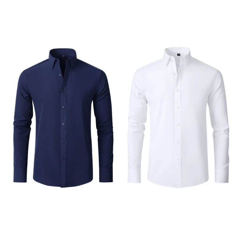 [COMPRÁ 1 Y LLEVATE 2] Camisa Executive Platinum + Reloj de Regalo