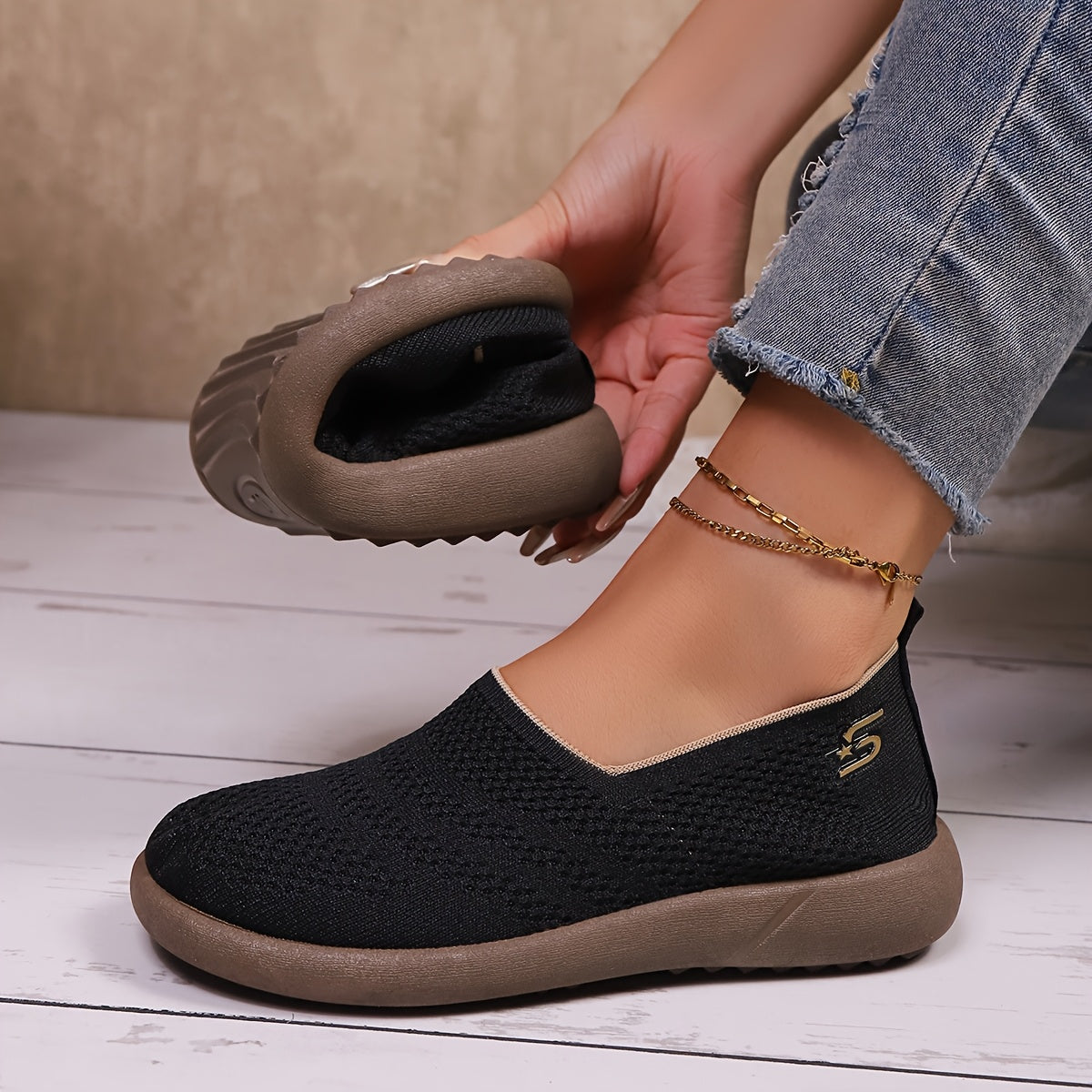 Tenis Loafer Comfort Tejido — Edición Limitada 54% OFF