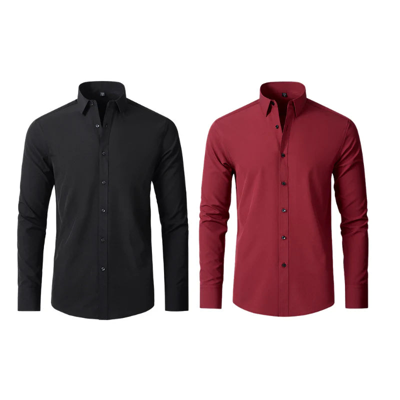 [COMPRÁ 1 Y LLEVATE 2] Camisa Executive Platinum + Reloj de Regalo