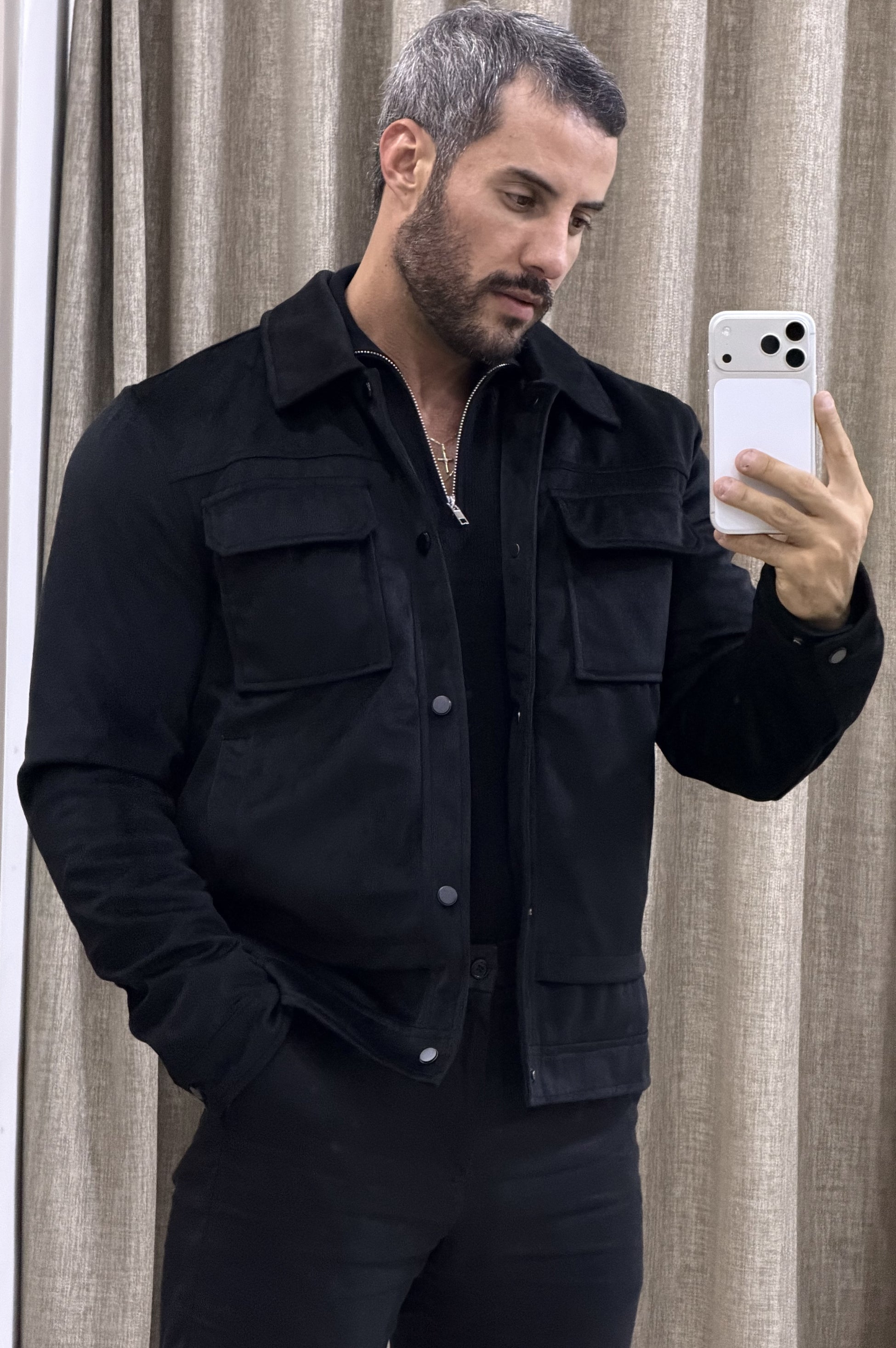 Campera Verona · Corte Clásico con Cuello Solapa