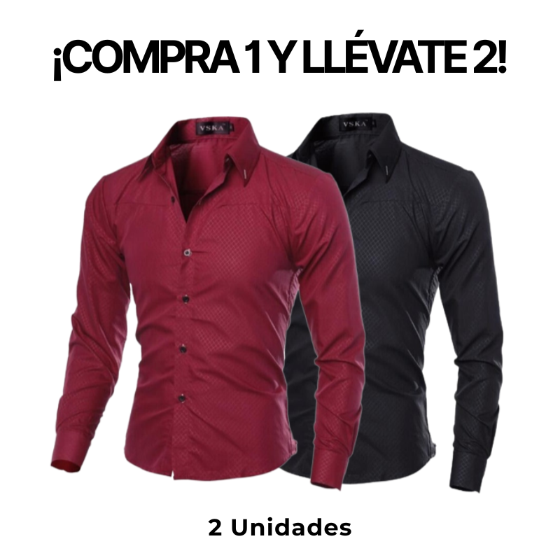 [COMPRA 1 Y LLEVATE 2] - Merlani | Camisa Social para Hombre