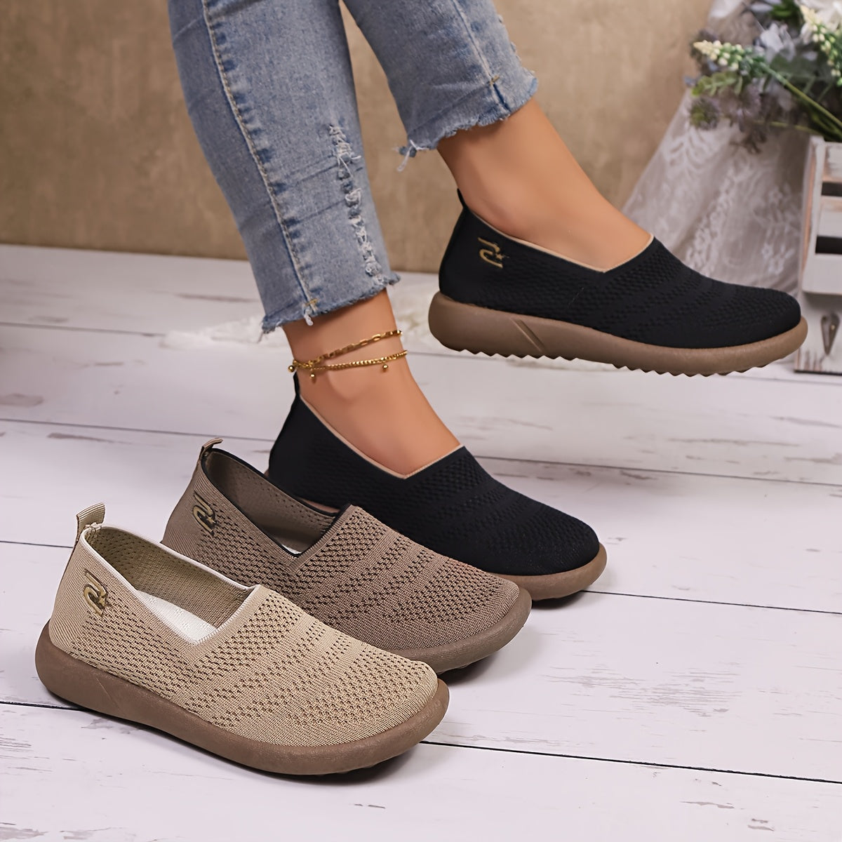 Tenis Loafer Comfort Tejido — Edición Limitada 54% OFF