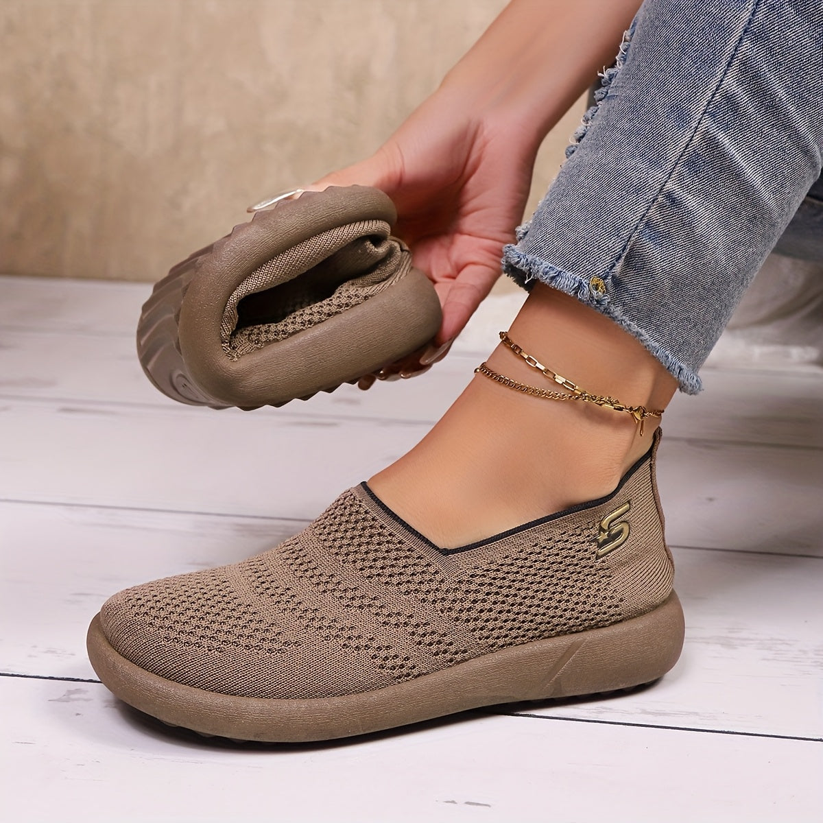Tenis Loafer Comfort Tejido — Edición Limitada 54% OFF