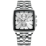 Silver with White